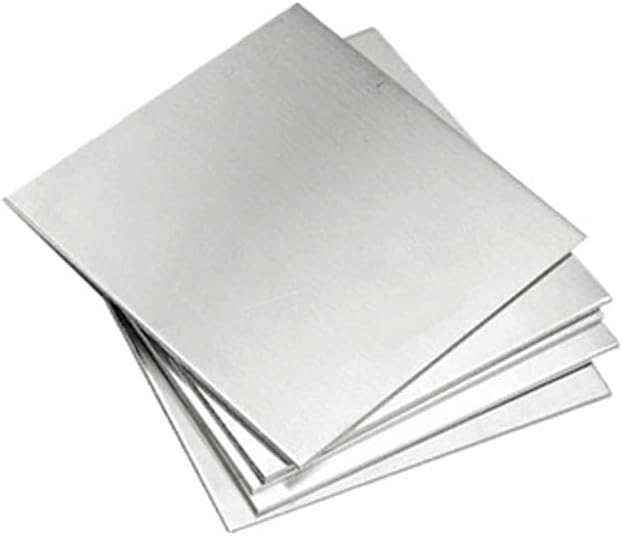 1pcs SUS201 Square Plate Solid Sheet 1mm Thickness 50/100/150/200/250/300/350/400/450/500mm Side Length 201 Stainless Steel - (Outer Diameter: 50mmx50mmx1mm)