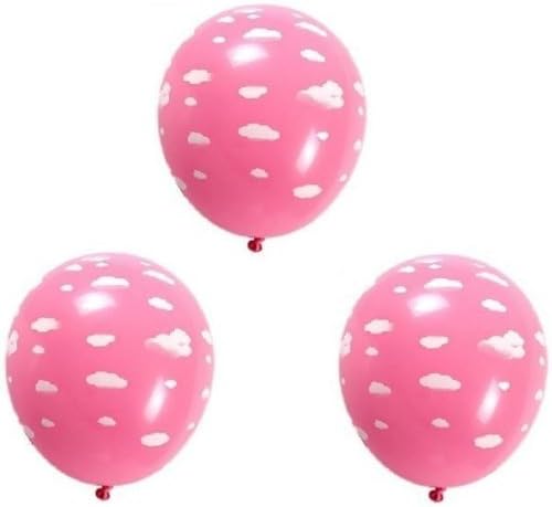 Pink Cloud Balloons - 11" Latex (6 Count)