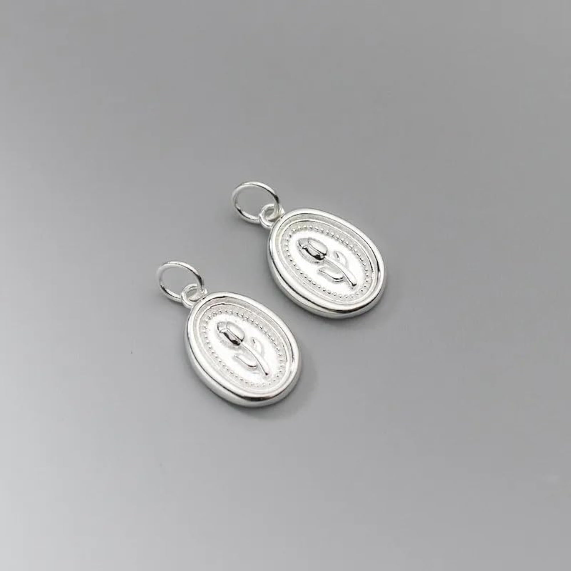 Women's 925 Sterling Silver Flower Charm Pendant, Gift