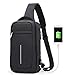 XINCADA Sling Bag Small Backpack Crossbody Bags for Men Chest Pack Man Purse Shoulder Messenger Bags