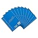 Produktbild LIMIT 100050536 Collegeblock 10er Pack A4 liniert mit Doppelrand 80 Blatt blau