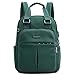 VARLIVOO Mujer Mochila con USB Puerto Mochila 13" Pulgadas Portátil Universitaria Mochila de Mujer Escuela Viajar Colegio Cámping Impermeable Poliéster Verde