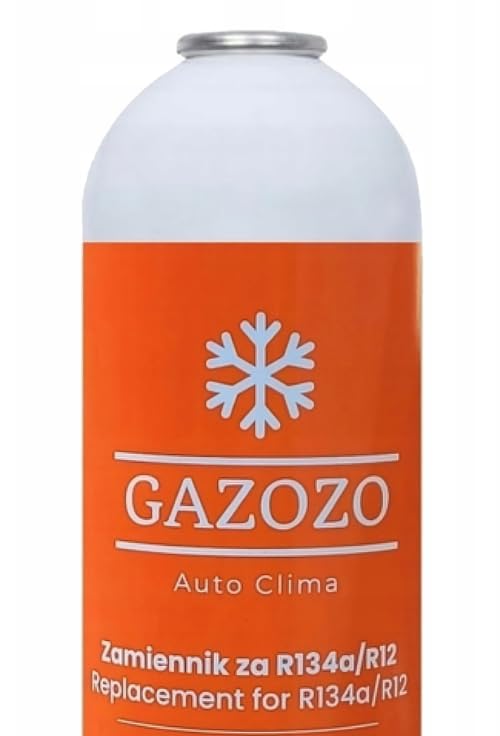 Auto Clima Czynnik Chłodniczy 650ml – Duża Butla Zamiennik R134a/R12 do Samochodowej Klimatyzacji – Ekologiczny Gaz