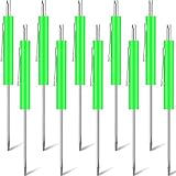 Zhehao 10 Pcs Pocket Screwdriver with Valve Core Removal Tools, Mini Small Dual Screwdriver Set with Clip for Mechanics Electricians Electronic Technician Kit Assembler