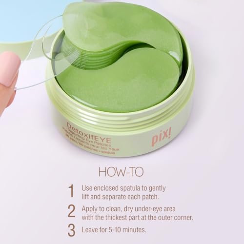 Pixi PIX-82212 Detoxifeye Depuffing Hydrogel Under-Eye Patches thumb #3