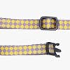 ZEZE Pet Bow Tie, Cat, Dog, Polyester, White, Plaid Pattern (Yellow)