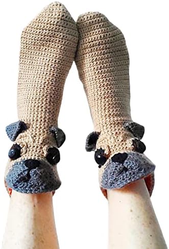 MIEAHORY Funny Animal Socks for kids&adult Christmas Gifts knitted Novelty socks Cartoon Animal Floor Socks Leg Warmers