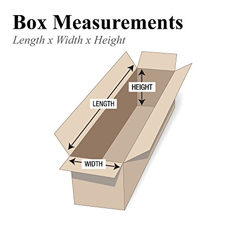 PARTNERS BRAND 24x6x6 Long Corrugated Boxes, Long, 24L x 6W x 6H, Pack of 25 | Shipping, Packaging, Moving, Storage Box for Home or Business, Strong Wholesale Bulk Boxes