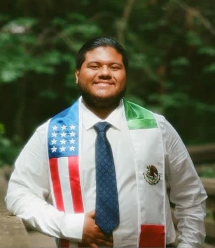 Del Mex Mexico Usa American Flag Graduation Stole Sash Latino Hispanic International (Mexican-American) #TOP2