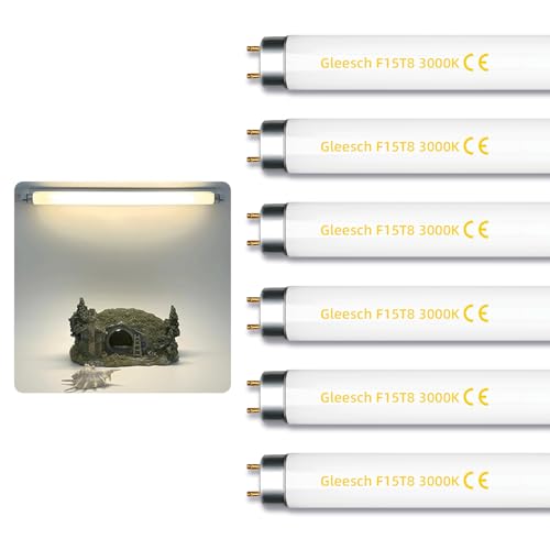 Gleesch 15W 18 T8 Fluorescent Linear Tube Bulb Warm White 3000K