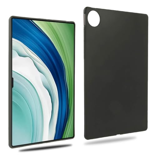 REY Funda Carcasa Negra para Huawei MATEPAD Pro 13,2' 2024, Anti-Deslizante Negra, Elegante y Ligera, TPU Flexible Premium