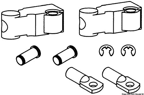 Kit Ultraflex câbles K61 liaison fiable sans blocage commande bateau