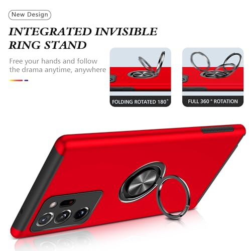 Coque Samsung Note 20 Ultra robuste protection antichoc mince rigide avec béquille