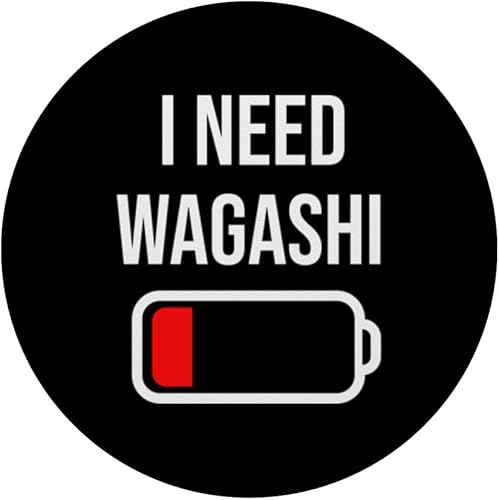Miniatura 3 de I Need Wagashi - Eat Cooking Funny Food Wagashi PopSockets Standard PopGrip
