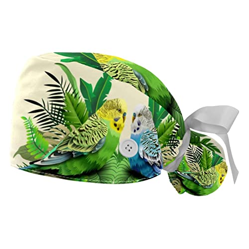 Casquettes de travail ajustables JDEZ pour hommes femmes avec bandeau de transpiration lot de 2