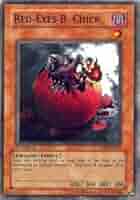 超美品　遊戯王　RED-EYES B.CHICK 英語 Red-Eyes B. Chick