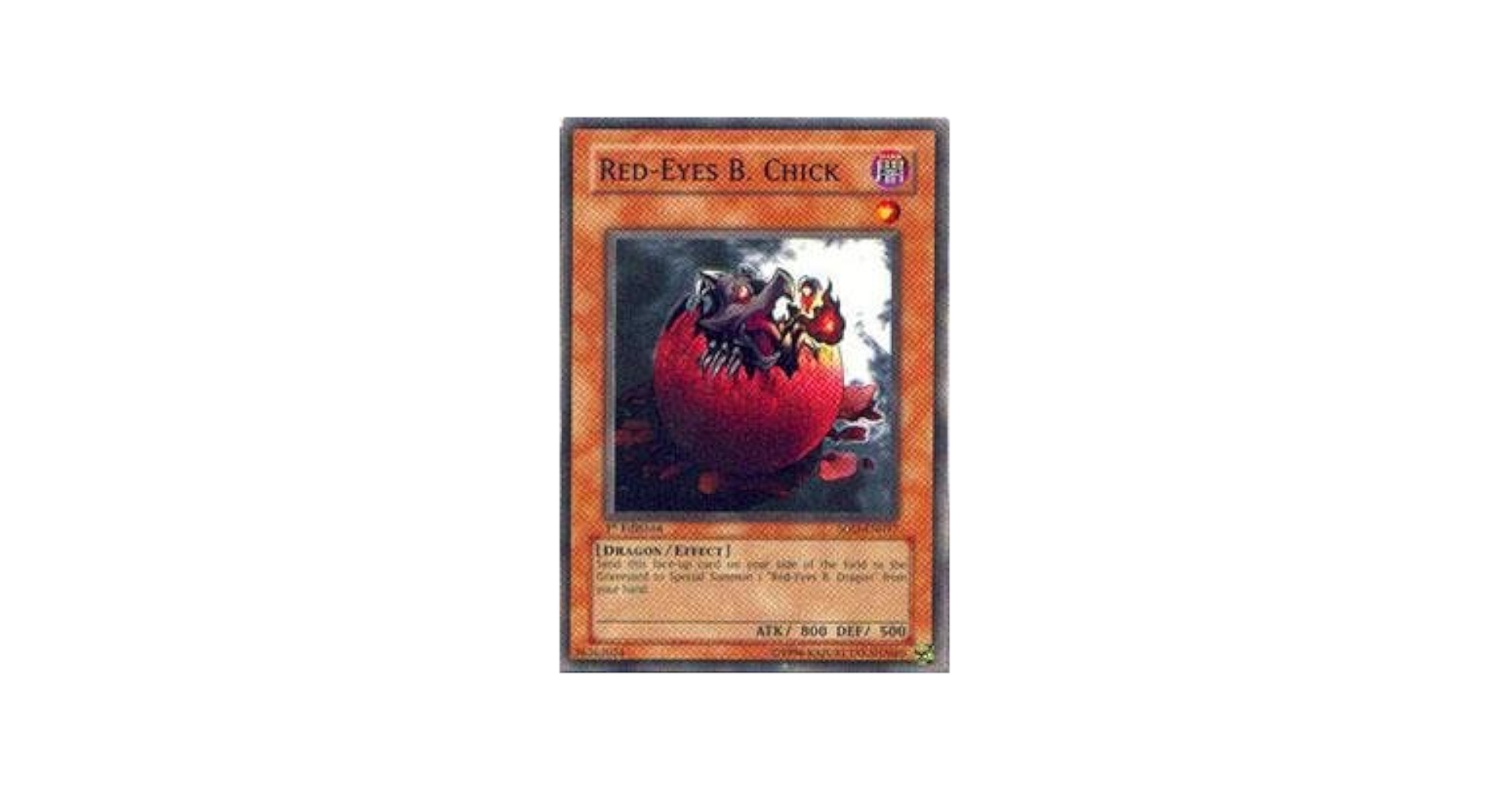 Amazon.com: Yu-Gi-Oh! - Red-Eyes B. Chick (SOD-EN017) - Soul