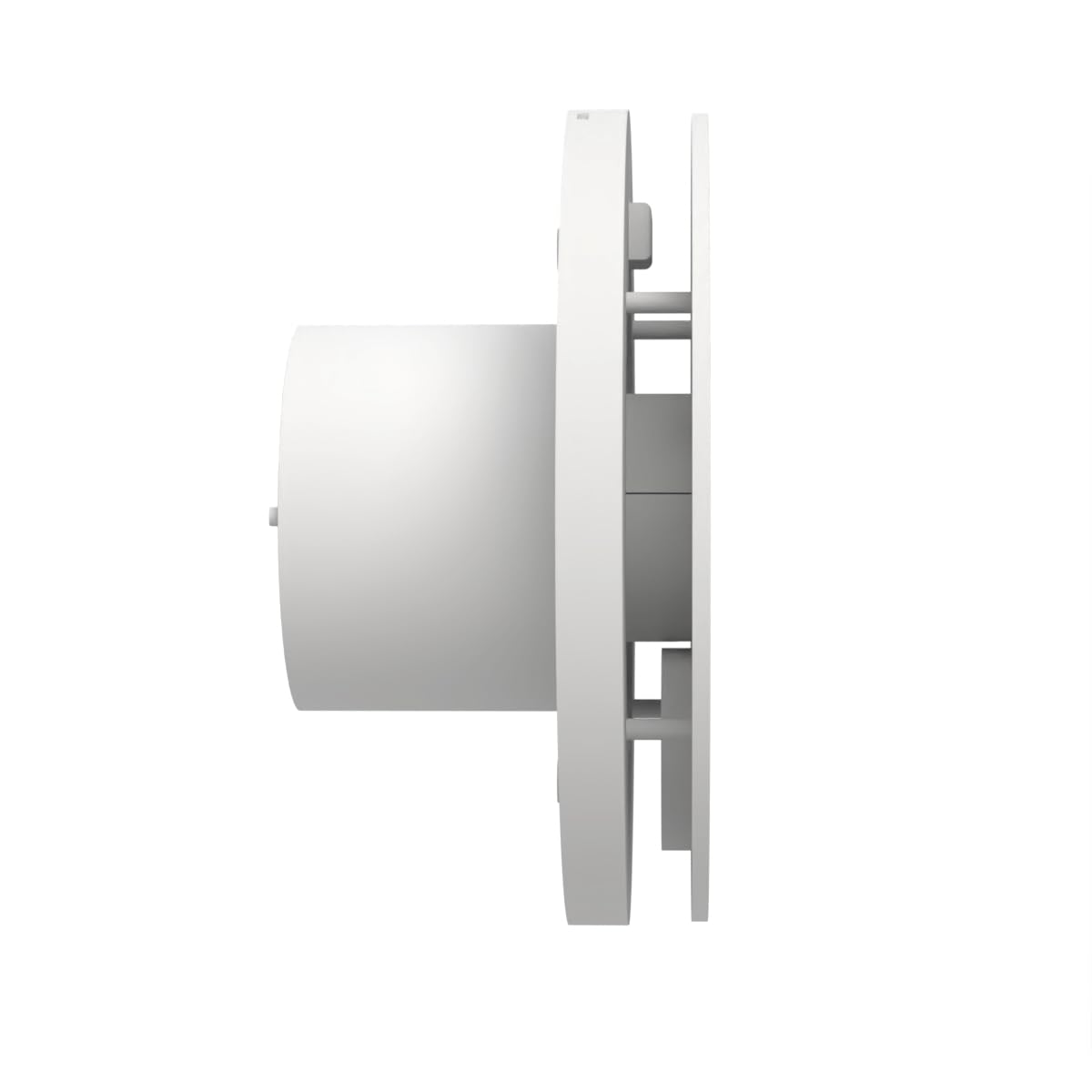 plikc Aspiratore WIFI da parete ad aspirazione assiale serie Ario W - Alimentazione 230Vac - 100% MADE IN ITALY (Bianco, Foro Ø90)