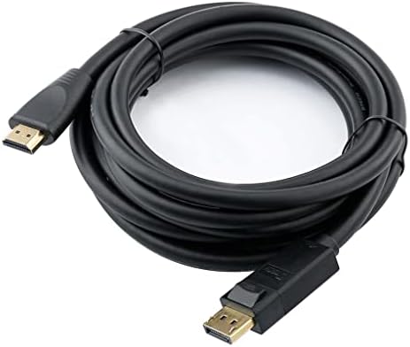 DTECH DisplayPort to HDMI Cable 1.8m 4K 1080p Supports Windows10 8 DP to HDMI Cord 6ft