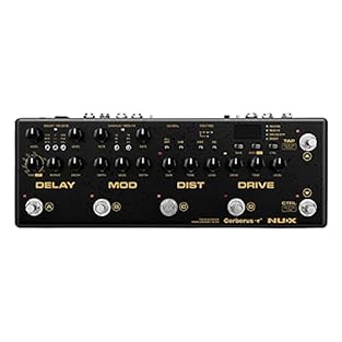 Full control via knobs without additional menu Sixteen effects Analog overdrive & distortion circuits Full midi implementation 2 exclusive pedals in 1 board
