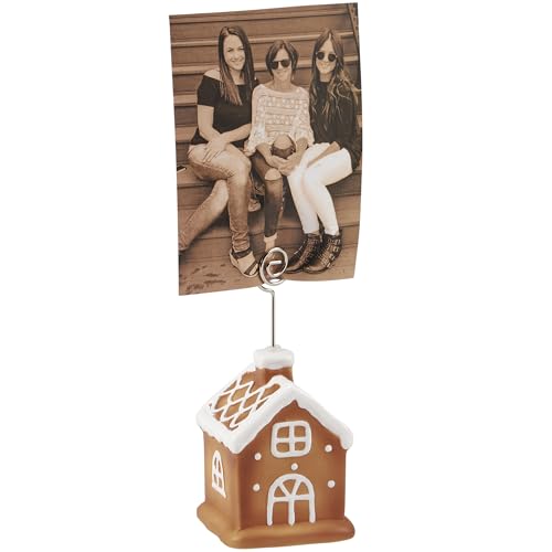 Primitives-by-Kathy-Gingerbread-House-Photo-Holder Primitives by Kathy Gingerbread House Photo Holder