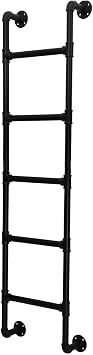 3.93-5.41ft Wall Ladder Loads 330lbs Bunk Bed Ladder, for Attic, RV, Library, Deck, Dorm DTVEW120cm/3.93ft