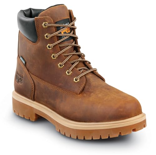 Timberland PRO Timberland PRO 6IN Direct Attach, Men's, Earth Bandit, Steel Toe, EH, MaxTrax Slip Resistant, WP/Insulated Boot (11.5 M)