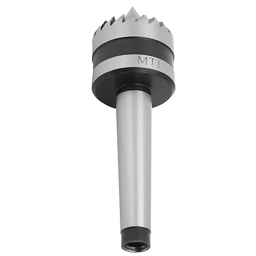 Miniatura 4 de Live Center - Juego de torno de madera, montaje de contrapunto mt1 para accesorios de conducción de 2 mt con corona de 1 pulgada, súper soporte #1