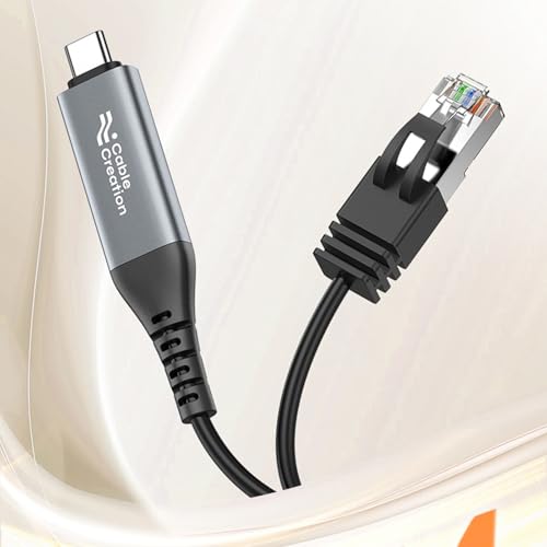 Cable Ethernet Tipo C a RJ45 soluciona problemas de Wi-Fi lento y caídas de internet 4