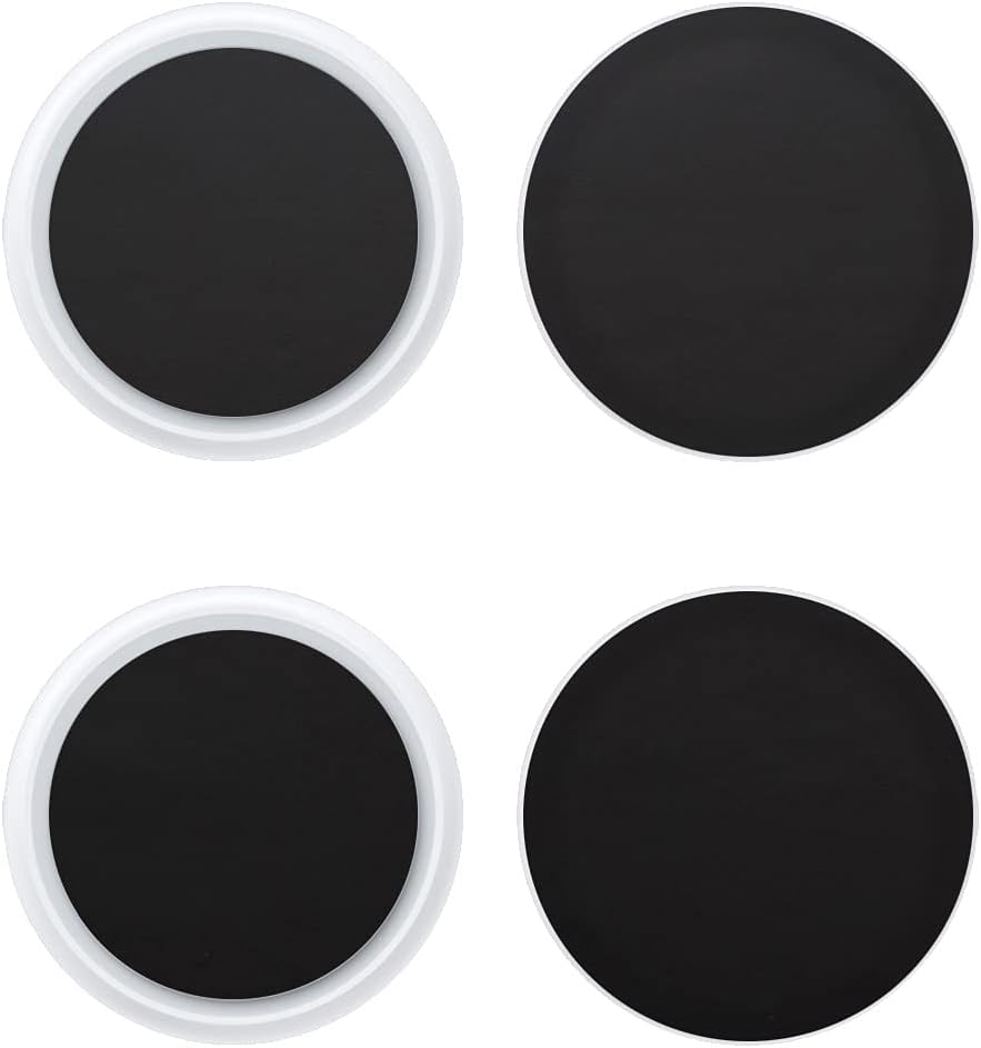 SopiGuard Sticker Skin for Apple AirTag Precision Edge-to-Edge Back Panel Decal (Matte Black)