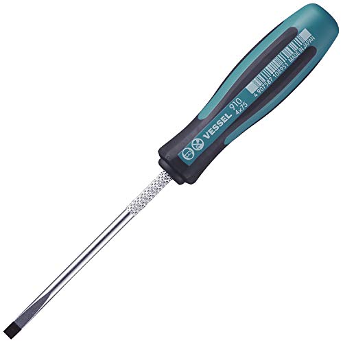 VESSEL MEGADORA Thin Shank Screwdriver -4x75 (5/32"x3") 910S475