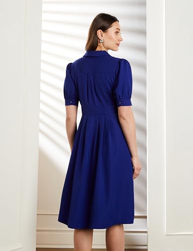 Symbol Premium blue polyester dress – image 2