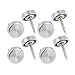 Aexit 8Pcs Fitting Quality Parts Parts Stainless Steel 16mm Diameter Screw Cap Mirror Nails Model:55as464qo85