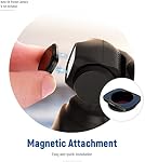 Neewer Magnetic ND/PL Filter Kit Compatible with DJI Osmo Pocket 2 / Osmo Pocket 1 Camera-4-Pack, ND8/PL, ND16/PL, ND32/PL, ND64/PL Filter, Made of Optical Glass and Aviation Aluminum Frame (Black)