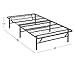 Amazon Basics Foldable Metal Platform Bed Frame with Tool Free Setup, 14 Inches High, Sturdy Steel Frame, No Box Spring Needed, Twin XL, Black