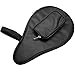 SelfTek Table Tennis Bat Bag Waterproof Ping Pong Paddle Bat Pouch with Ball Case