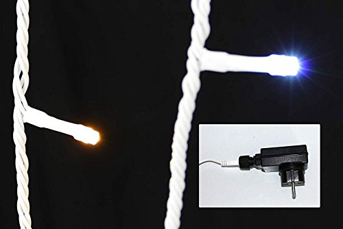 GARTENPIRAT Catena luminosa gocce ghiaccio 240 LED...