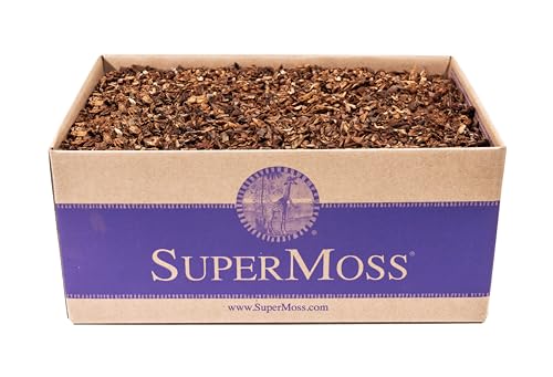 SuperMoss (23107) Orchid Potting Bark, 100% Natural White Fir Bark, 1/4", 1,560 Cu. in.
