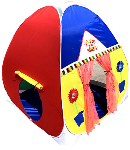 Homecute Kids Play Tent House – 110 x 110 x 120 Multi Color