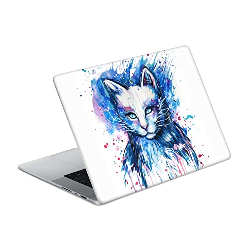 Autocollant MacbBook Pro 16 A2485 Pixie Cold Espace Chats Vinyle protection coque