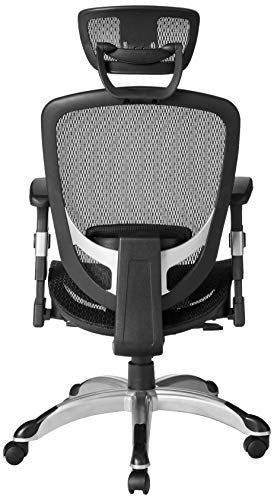 Staples Hyken Technical Task (Black, Sold As 1 Each) -Adjustable Breathable Mesh Material Provides Lumbar, Arm And Head Support, Perfect Desk Chair For The Modern Office #TOP4