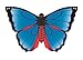 WindNSun Karner Blue Butterfly Nylon Kite, 32