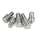 304 Stainless Steel Thread Adapter Male to Male M3 M4 M5 M6 M8 M10 M12 M14 M16 to M20 Double Head Transfer Screw Bolt (M16x25-M20x25,4)