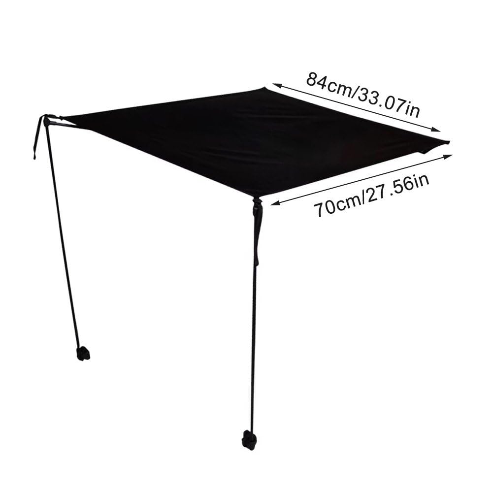 Paraguas De Silla Ajustable con Abrazadera para Silla De Playa, Carrito De Golf, Silla De Ruedas, Cochecito, Blanqueador, Patio