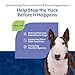 NaturVet – Coprophagia Stool Eating Deterrent – Deters Dogs from Consuming Stool – No Poop Eating for Dogs - Enhanced with Breath Aid Freshener, Enzymes & Probiotics – 130 Soft Chews