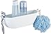 Produktbild WENKO 22590100 Wandablage Brasil, Duschcaddy, Aufbewahrungskorb, 30 x 8 x 7 cm, weiß