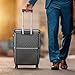 Nazhura Hard Shell Luggage Set, 3-Piece Hardside Suitcase Set, 20, 24, 28-inch Luggage, Carry on Luggage, Travel Luggage, Large Suitcase with Wheels, PP Hardside