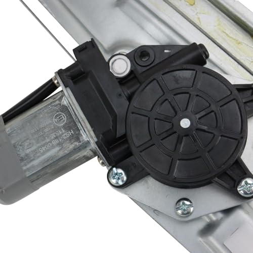 Image of TRQ Rear Right Power Window Motor & Regulator Assembly Compatible with 2004-2010 BMW