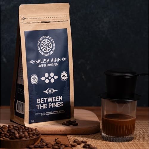 SALISH KINH Café en Grano | 12 oz Bolsa | Tostado Medio Oscuro miniatura 4