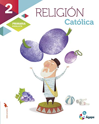 Portada de Religión 2º Educacion Primaria Agape Superpixepolis Andalucía Ed 2016